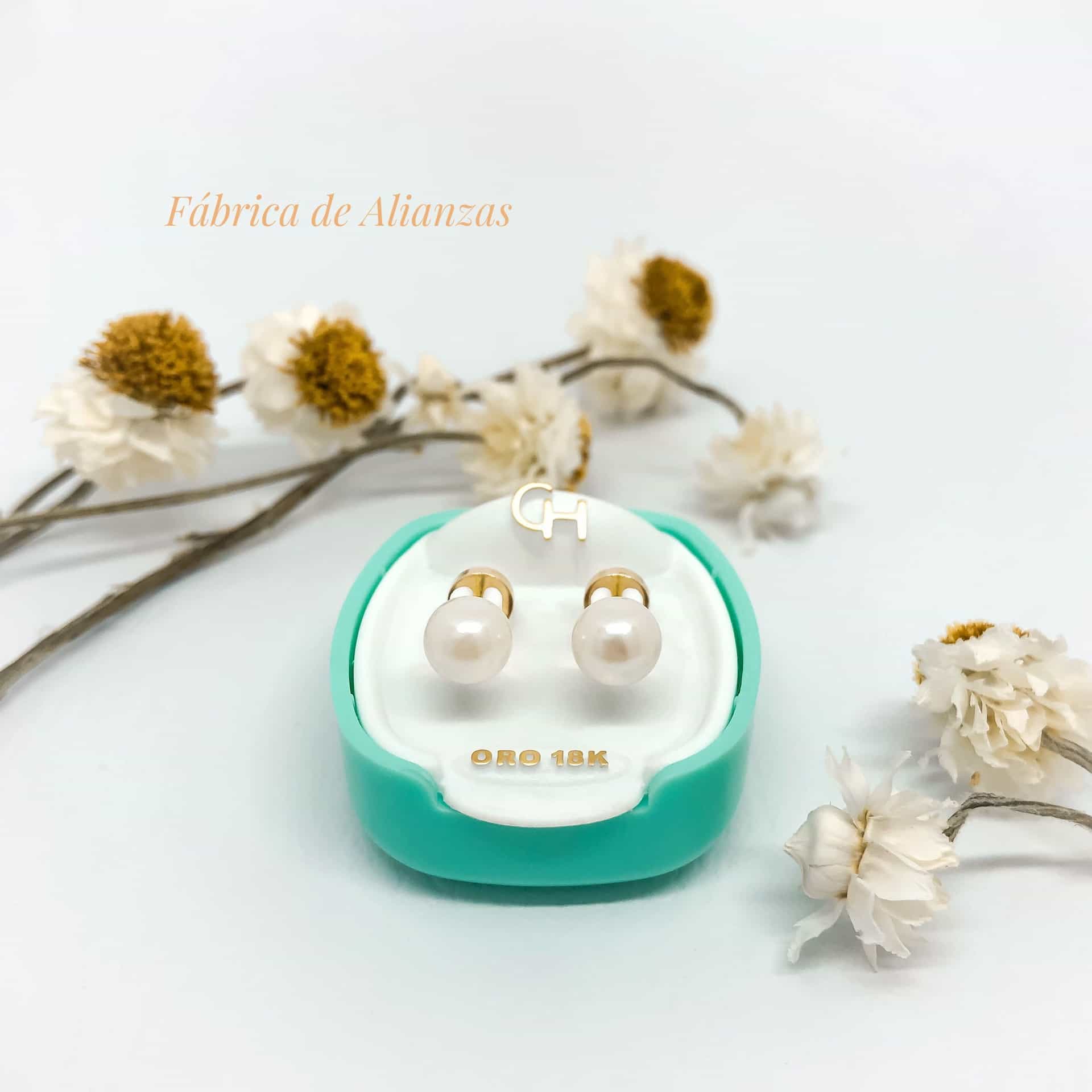 Aro Abridor Perla Grande Símil 6 mm