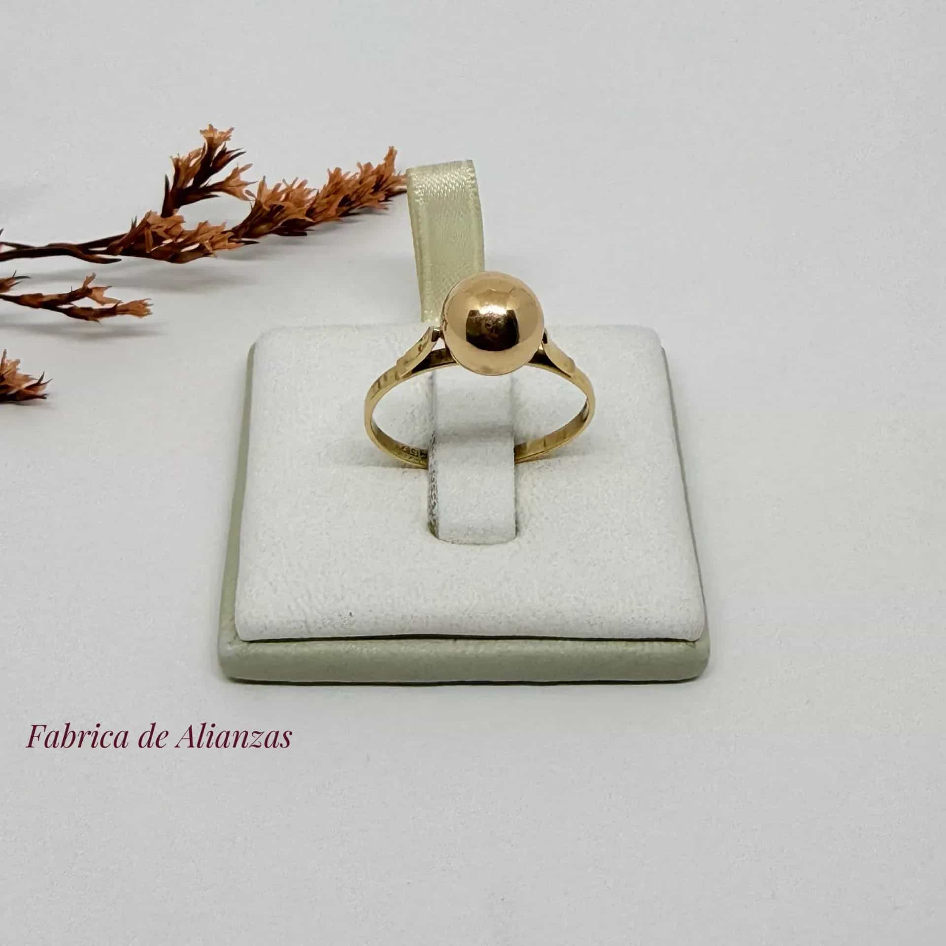 Anillo Bolita Grande