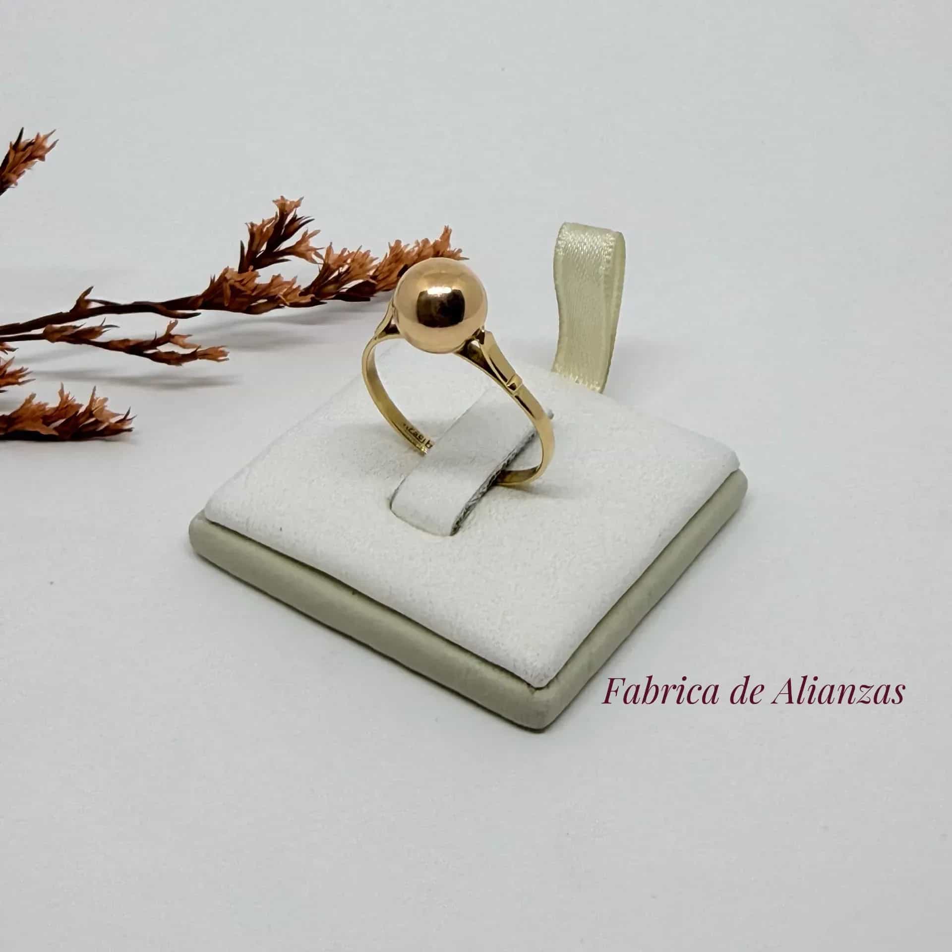 Anillo Bolita Grande