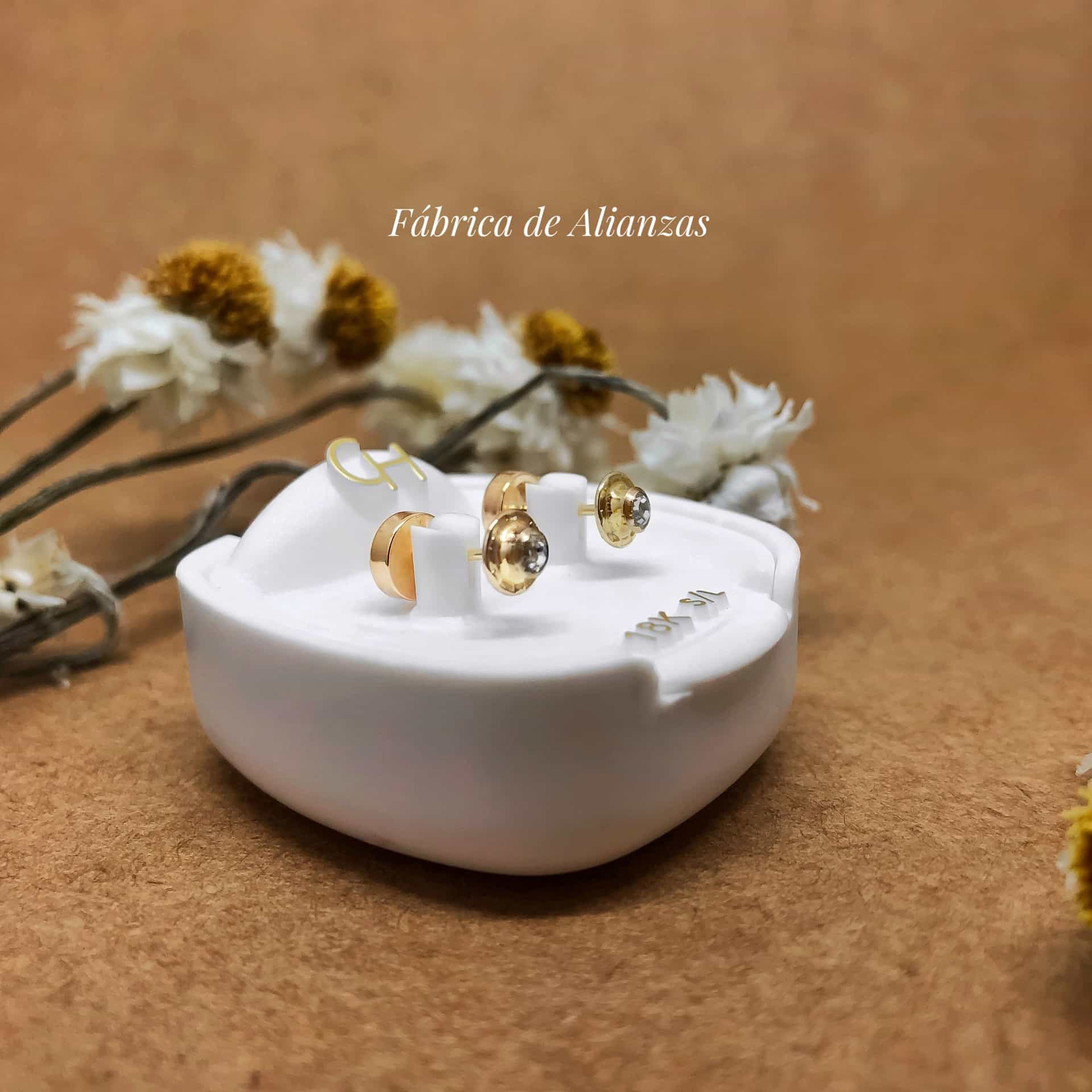Aro Abridor Piedra Blanca Chico