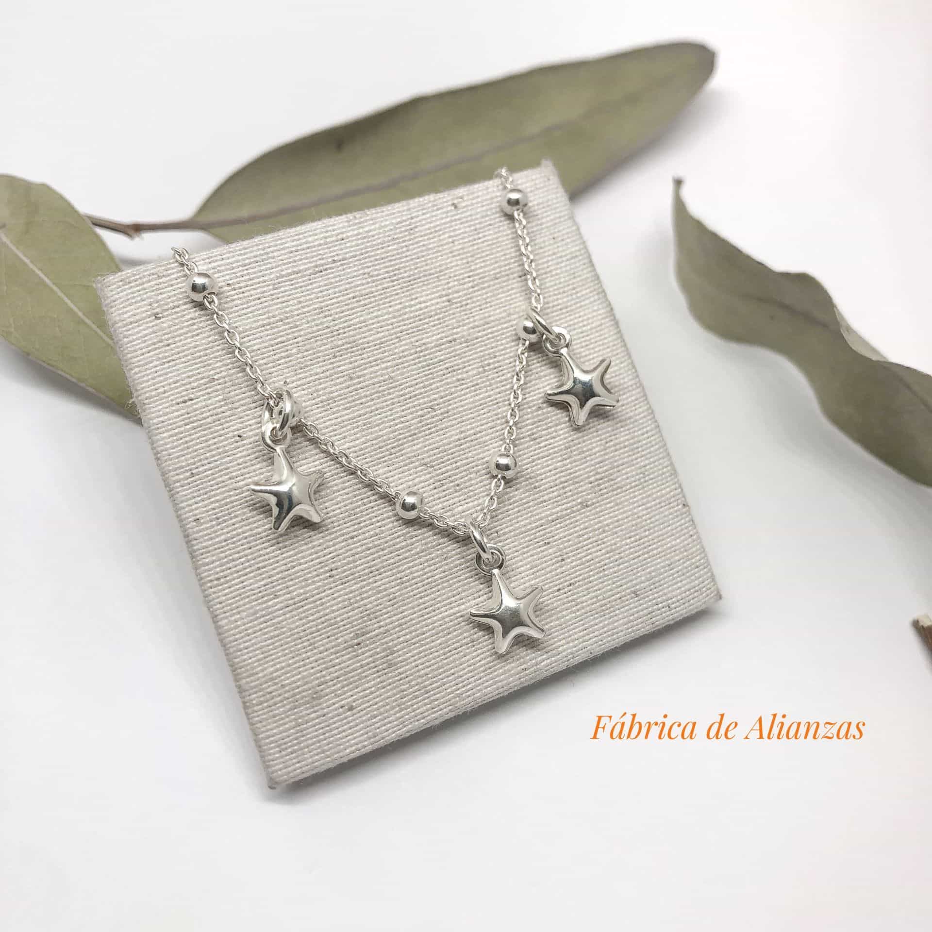 Pulsera Estrellas Bombé