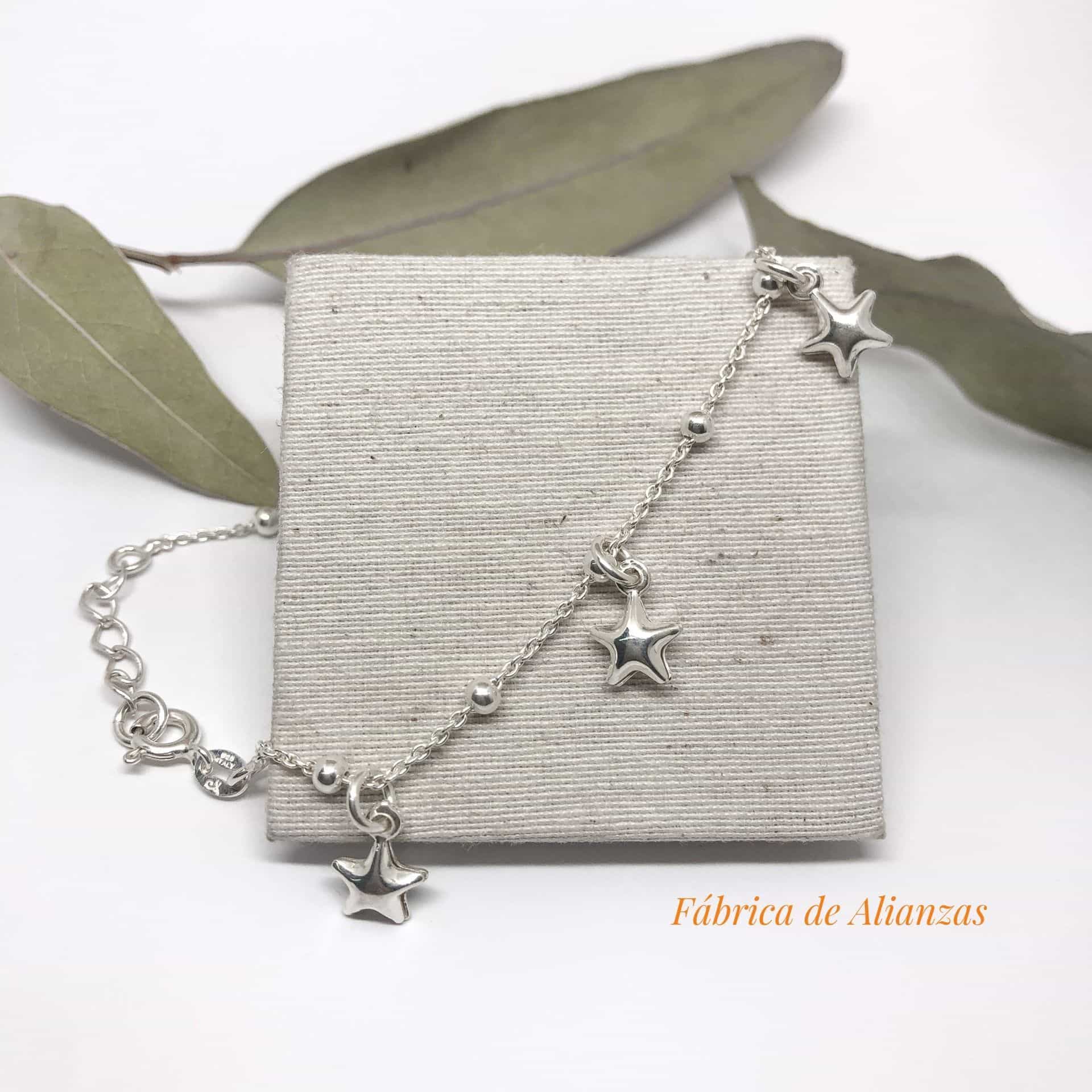 Pulsera Estrellas Bombé