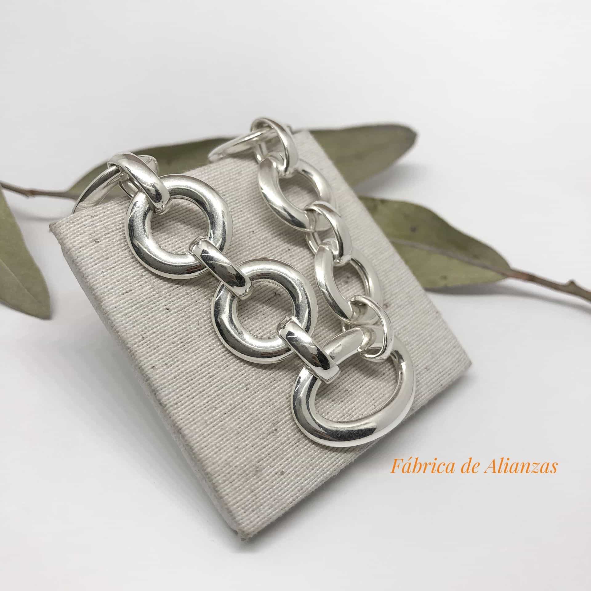 Pulsera Eslabones Combinados