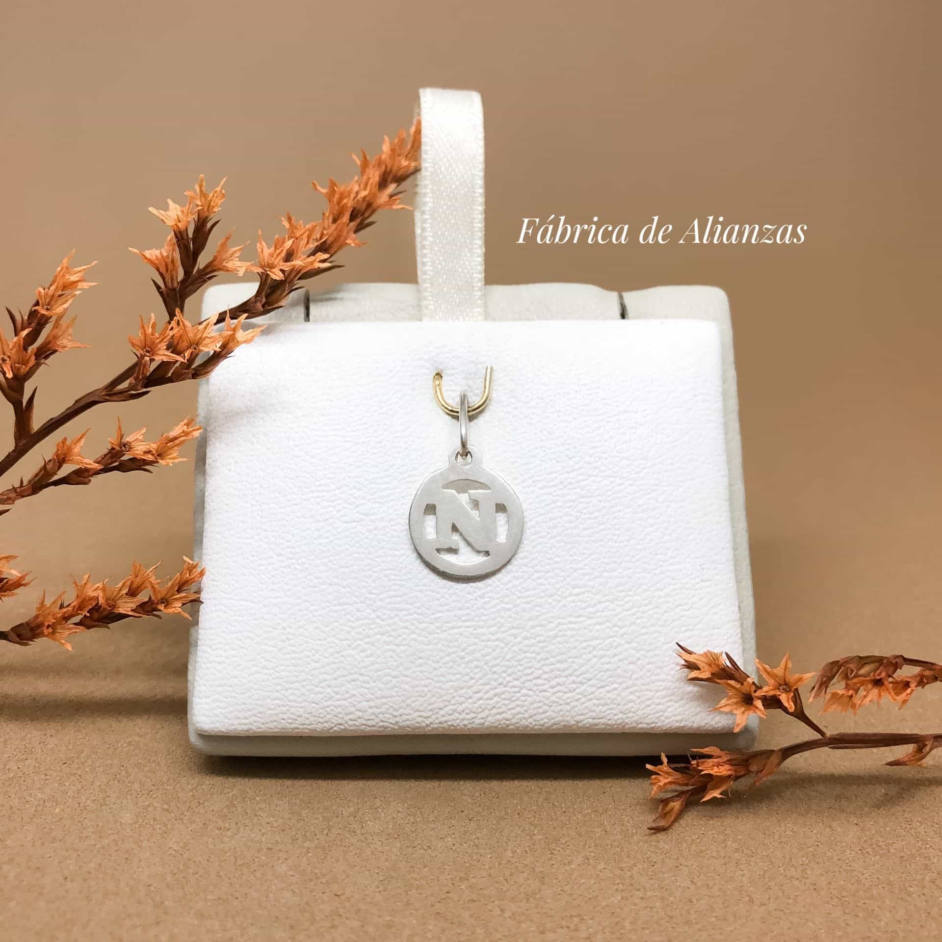 Dije Inicial N Circulito