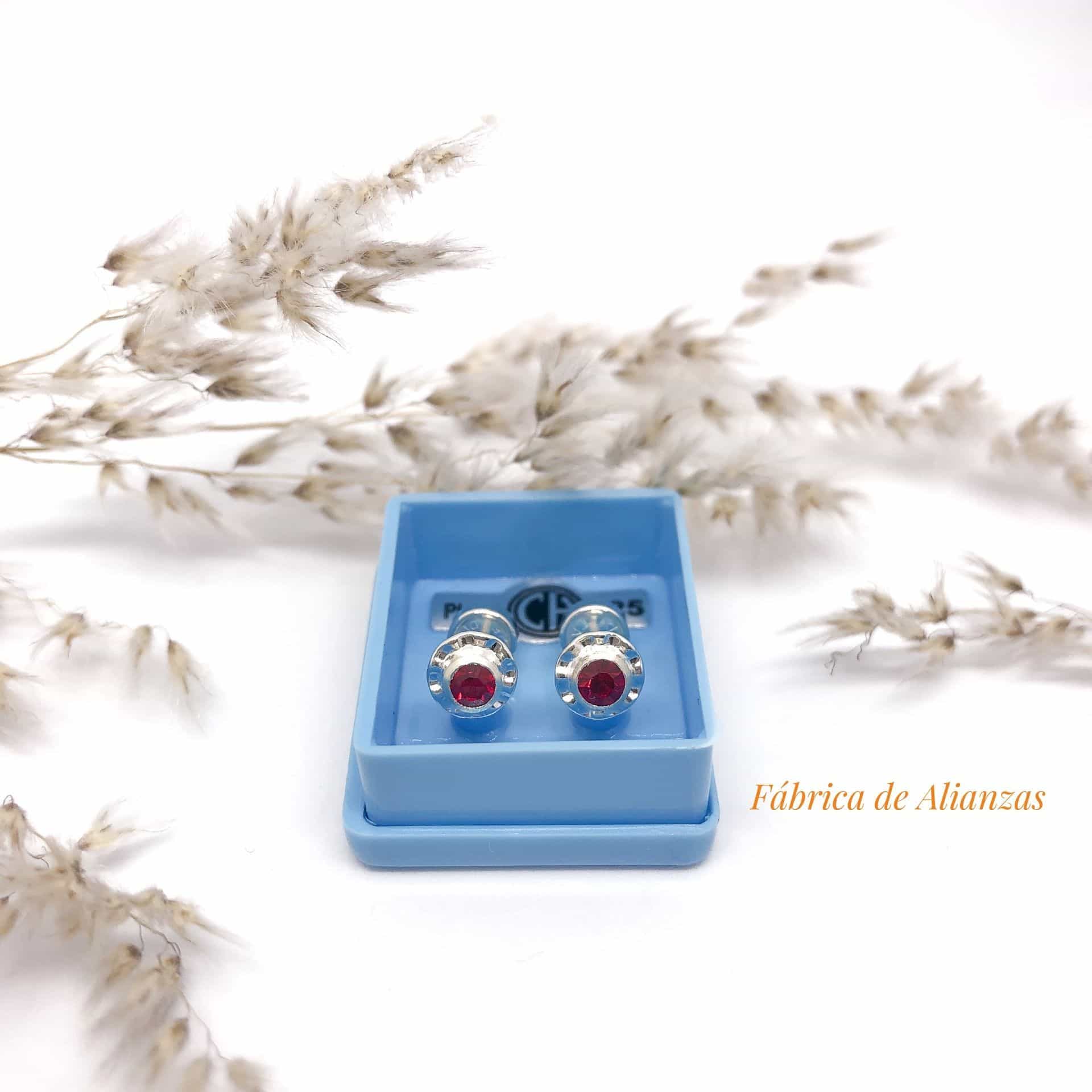 Aro Abridor Piedra Roja Mediana