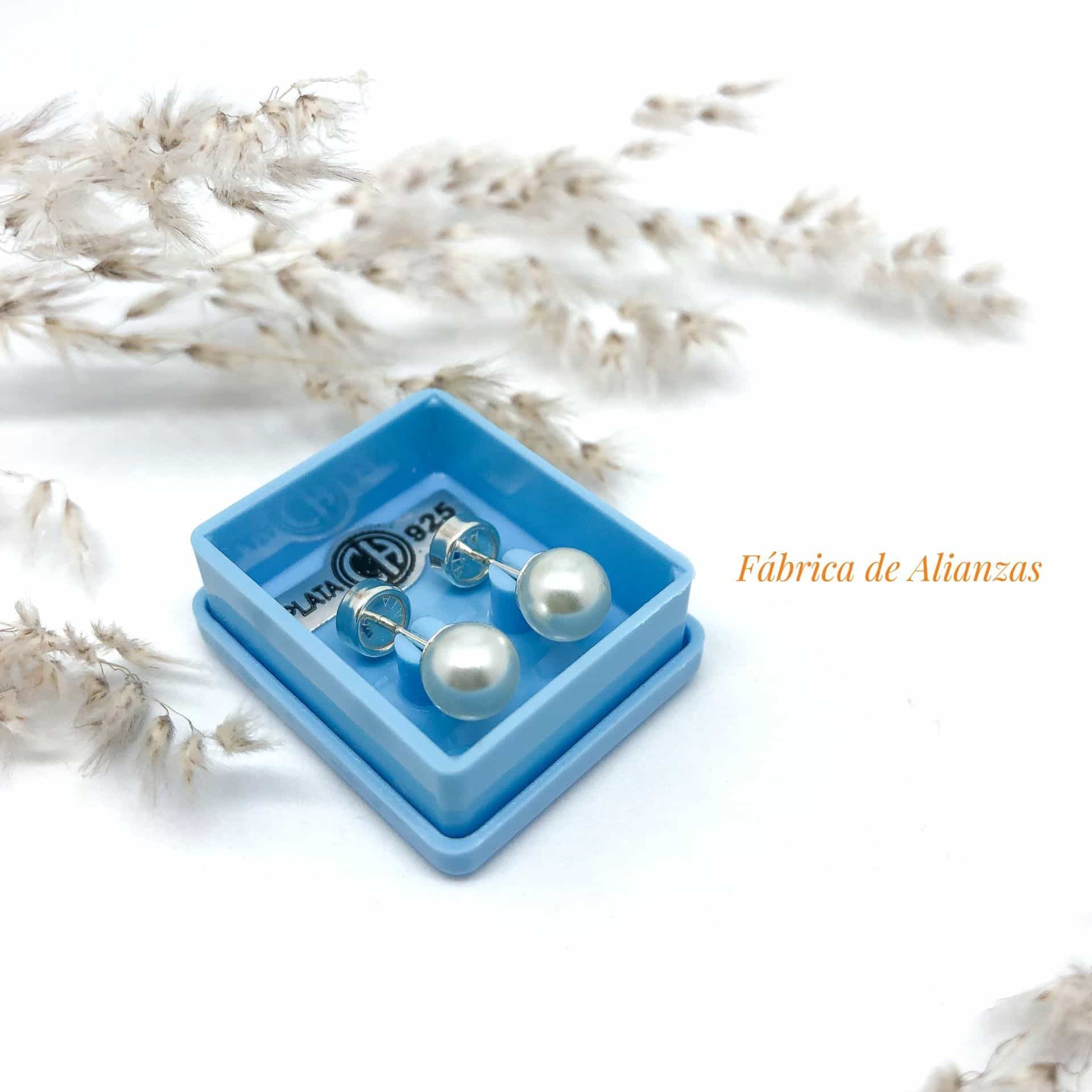 Aro Abridor Perla Símil 6 mm