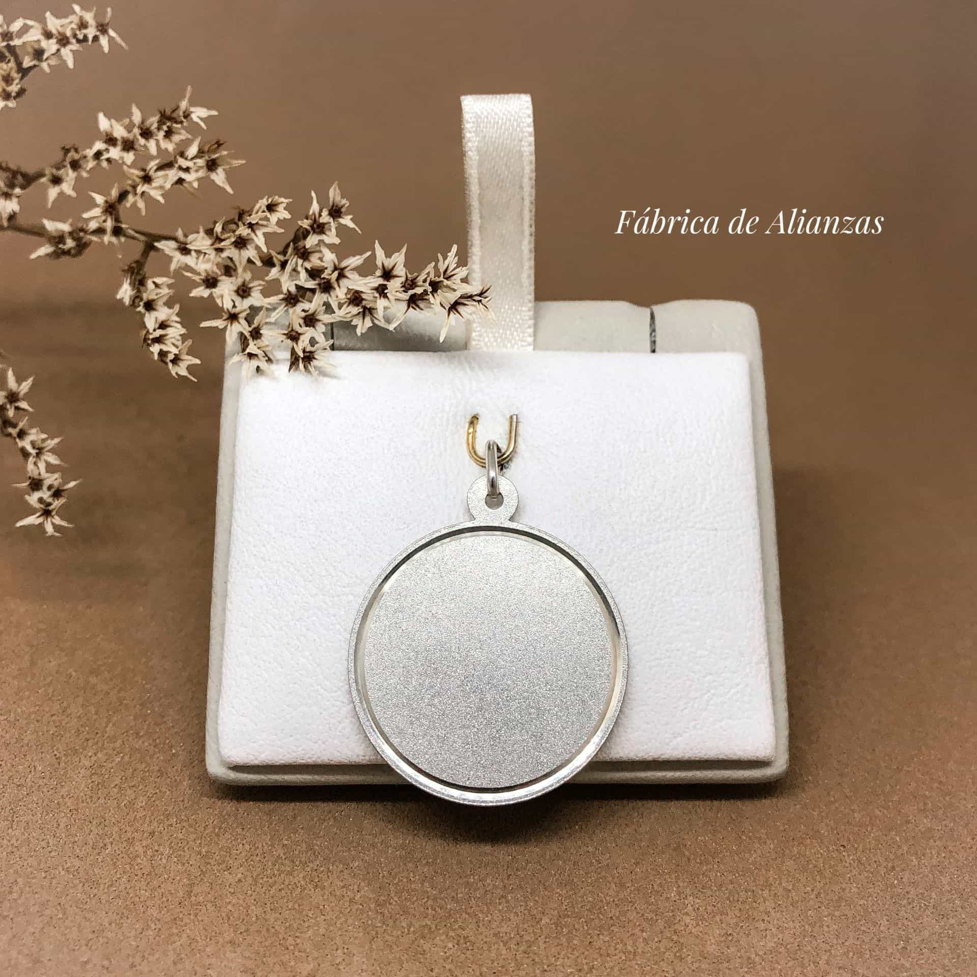 Medalla Redonda Diamantada 2,8 cm