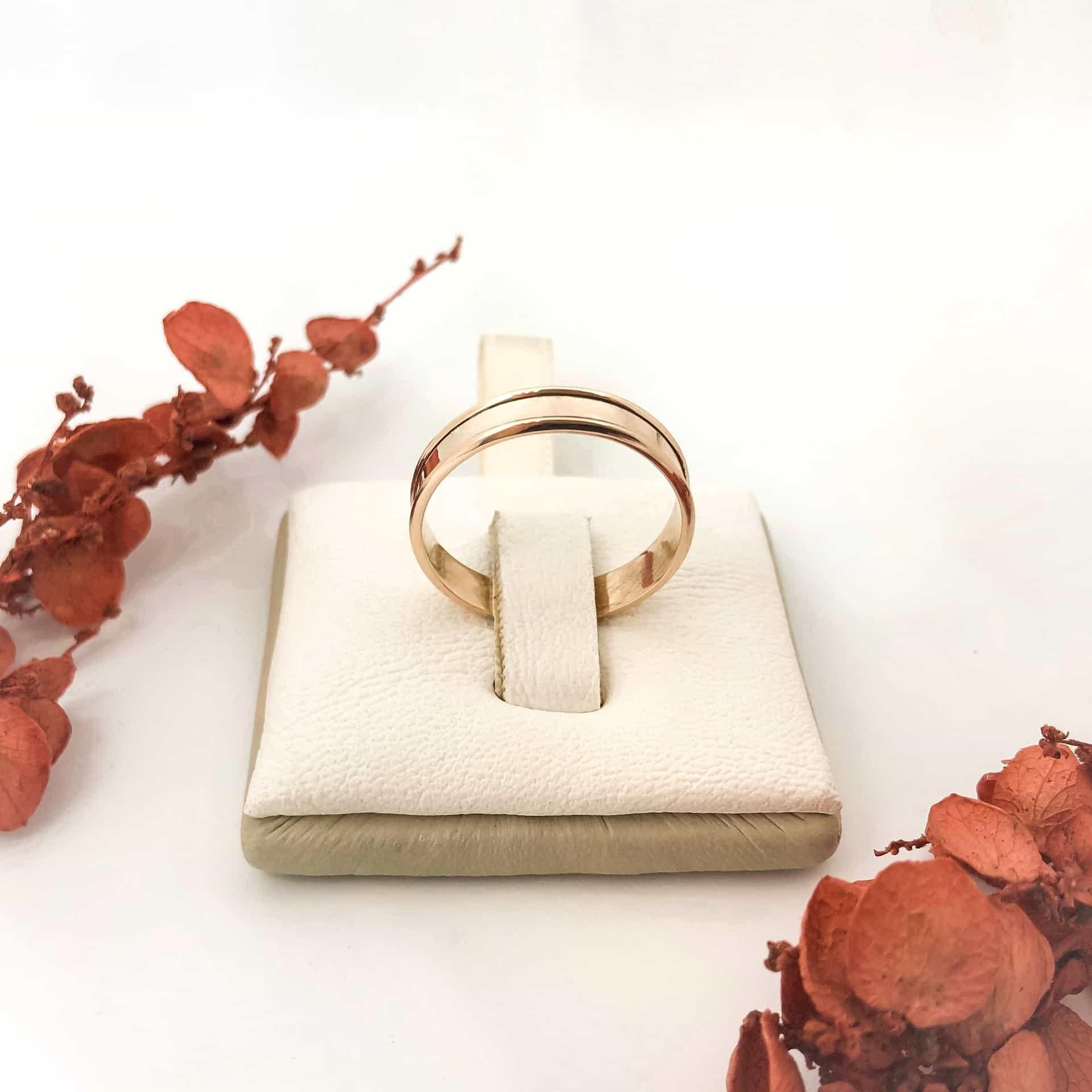 Alianza Cinta Virolada Centro Liso