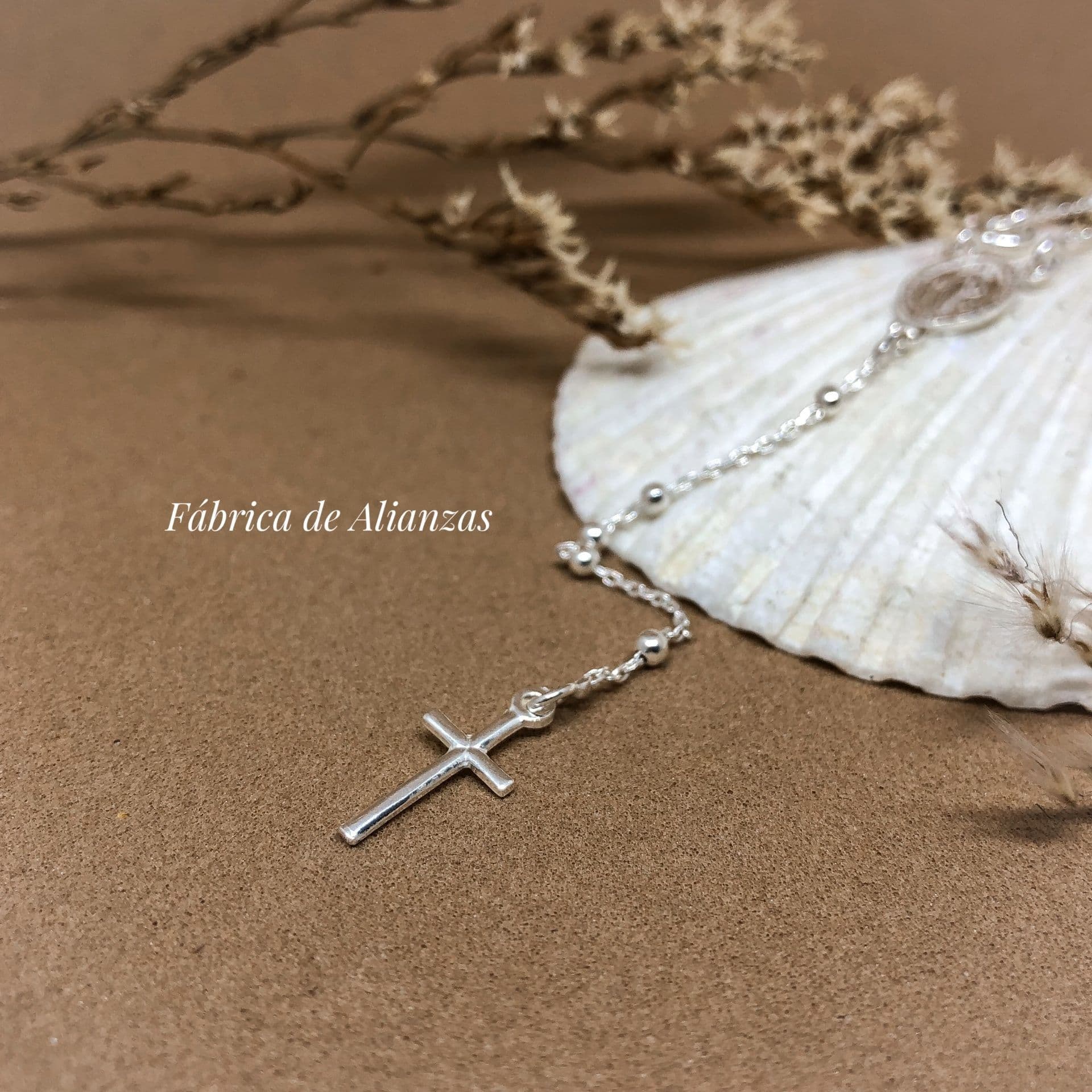 Rosario Forcet Corto con Cuentas Chicas 6,3 Grs