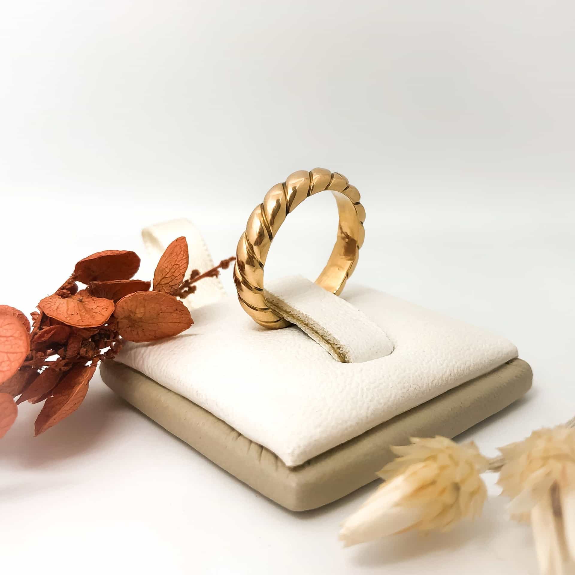 Alianza Doble Trenza Ancha