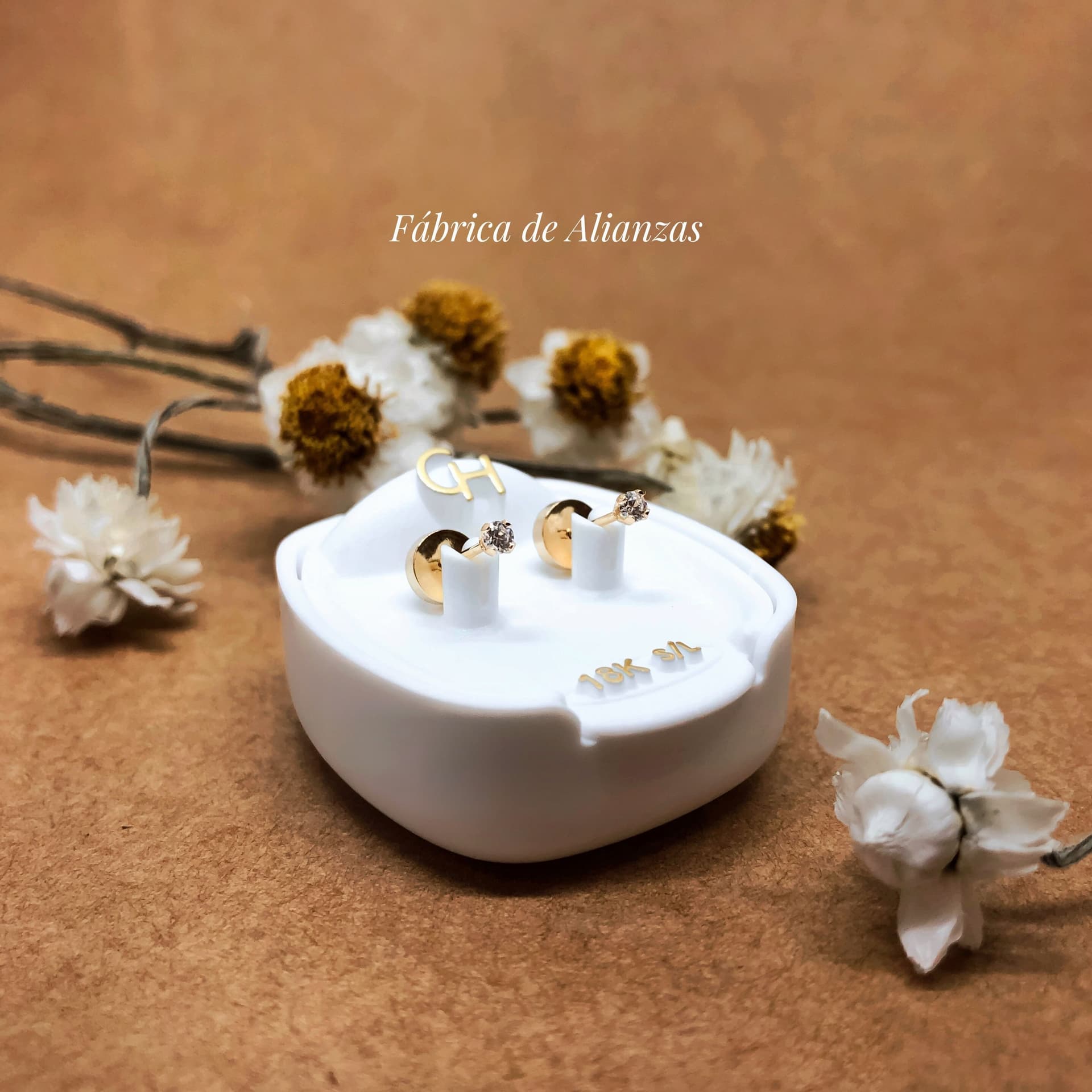 Aro Abridor Grifa Chica Piedra Blanca