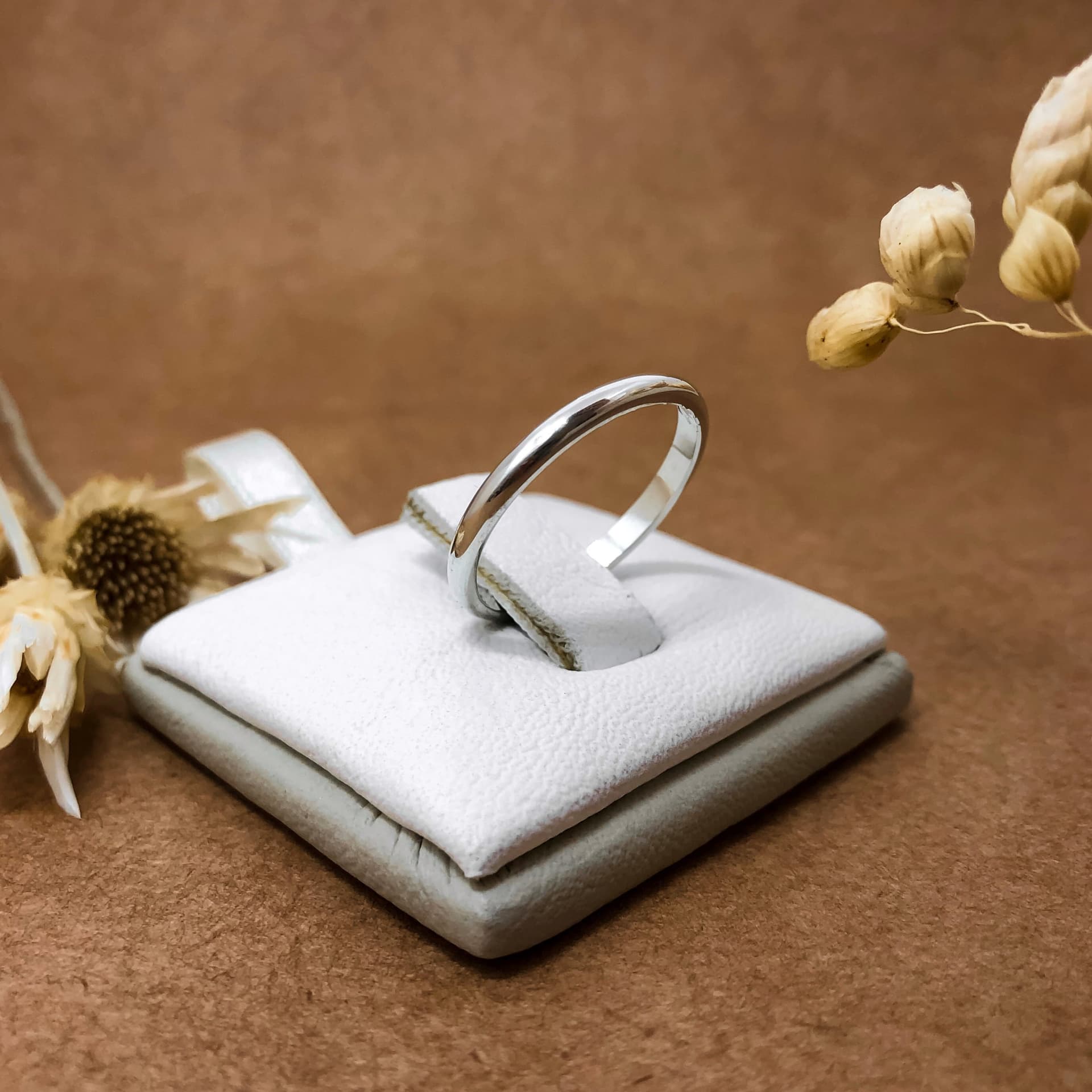 Alianza Media Caña Fina Oro Blanco