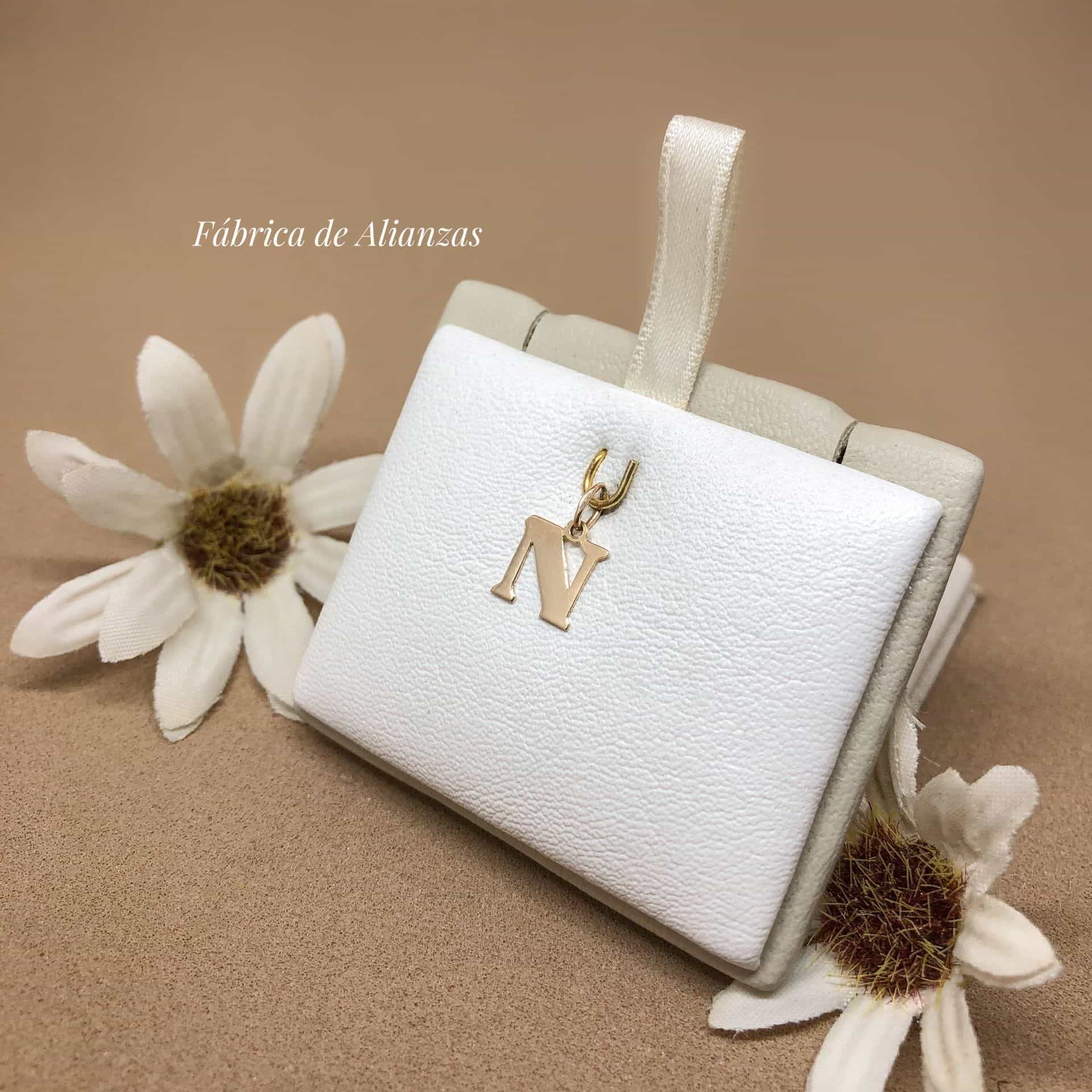 Dije Inicial Imprenta "N"