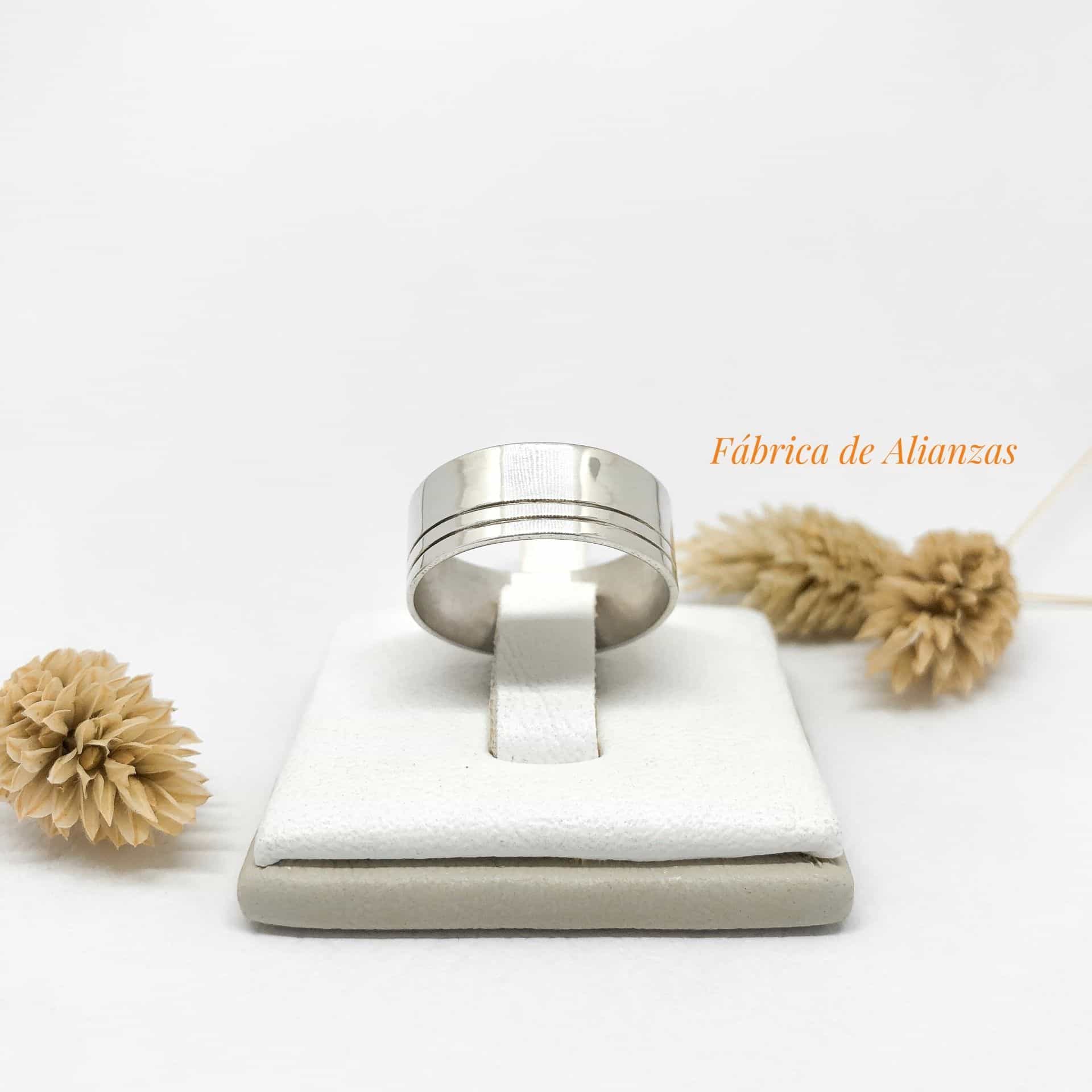 Alianza Cinta Ancha con Dos Canaletas