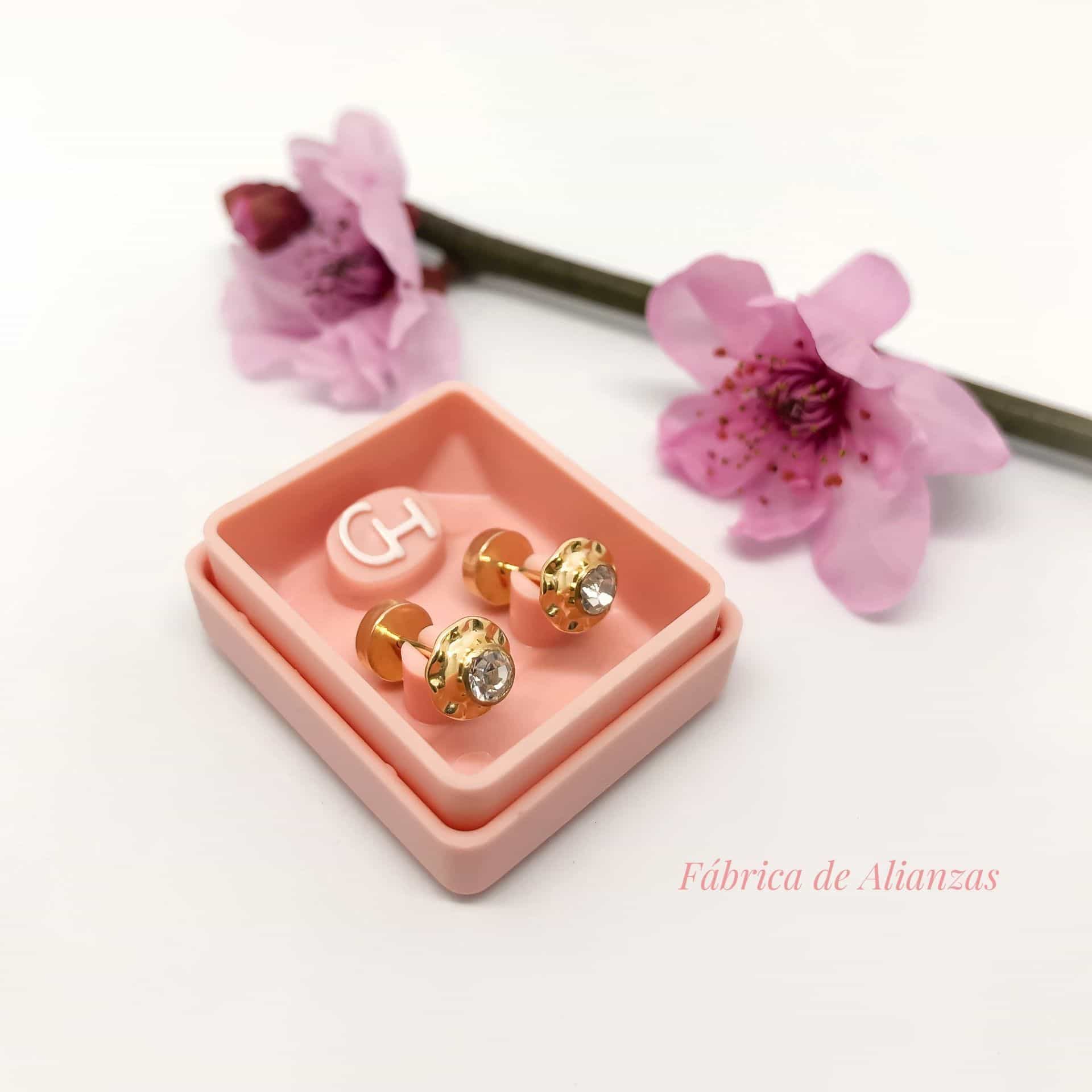 Aro Abridor Piedra Blanca Mediana