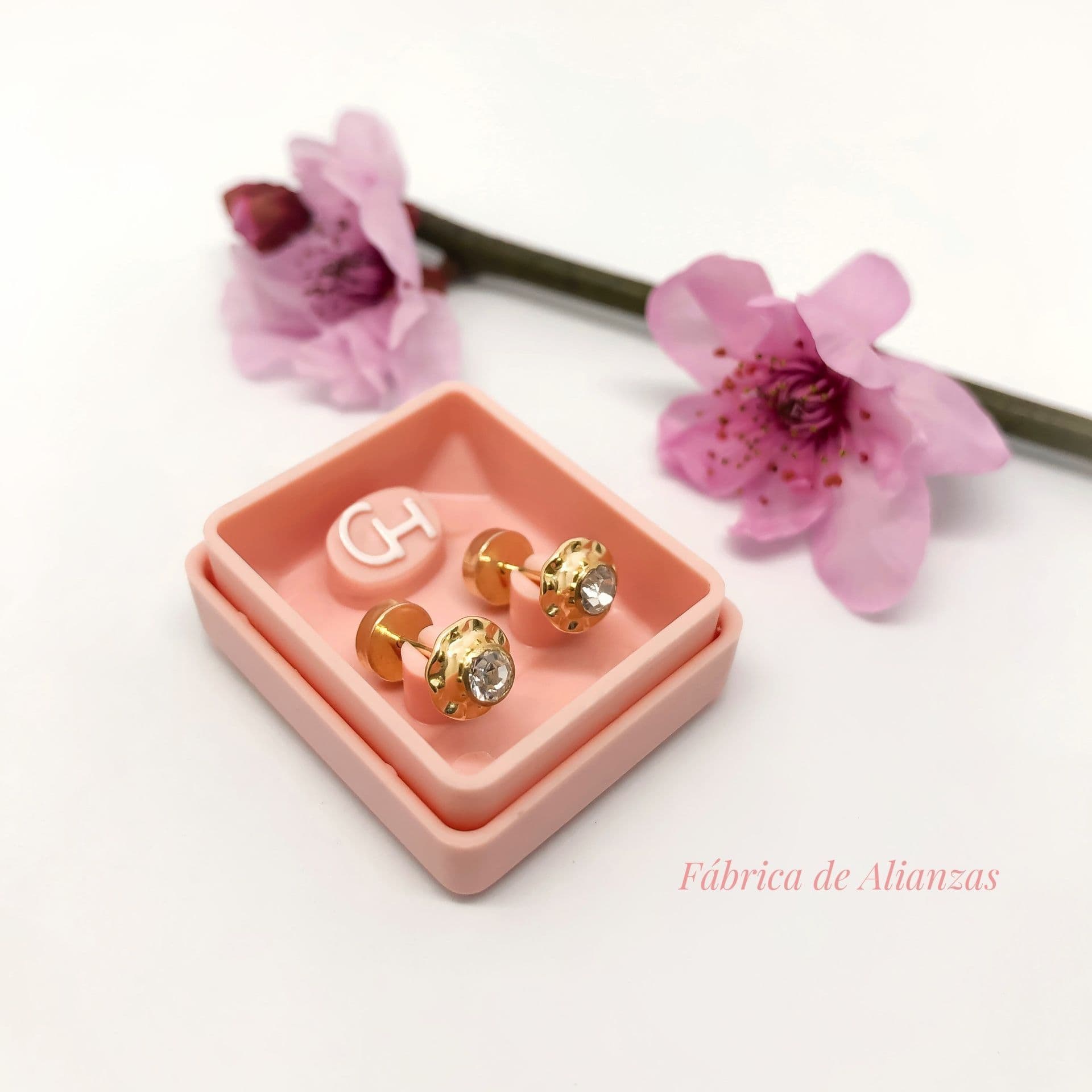 Aro Abridor Piedra Blanca Mediana