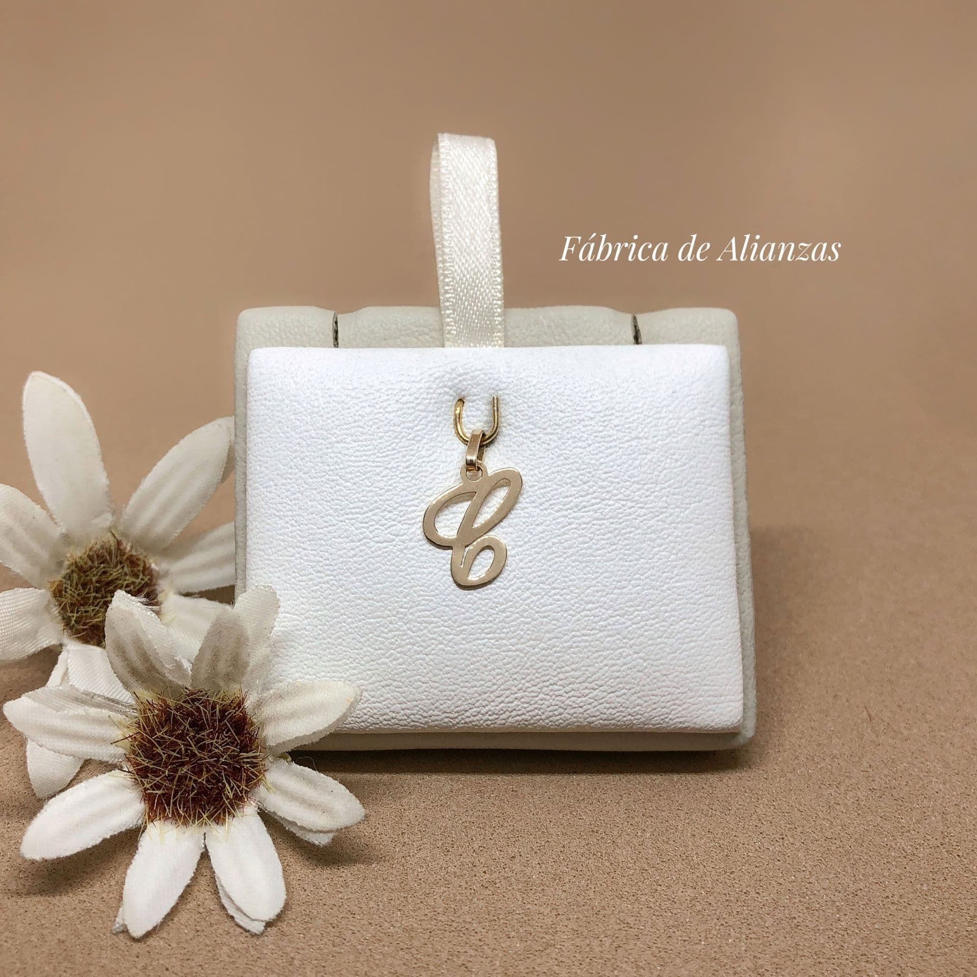 Dije Inicial Cursiva "C"