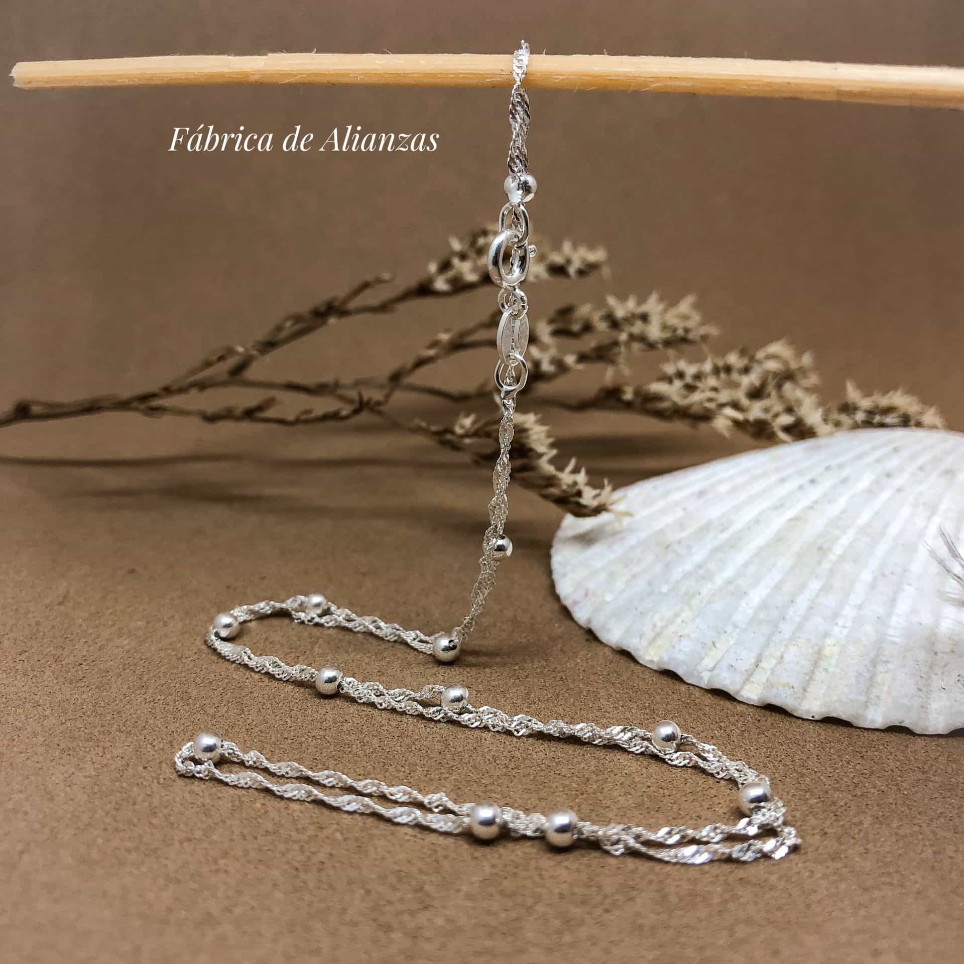 Cadena Singapur 12 Bolitas