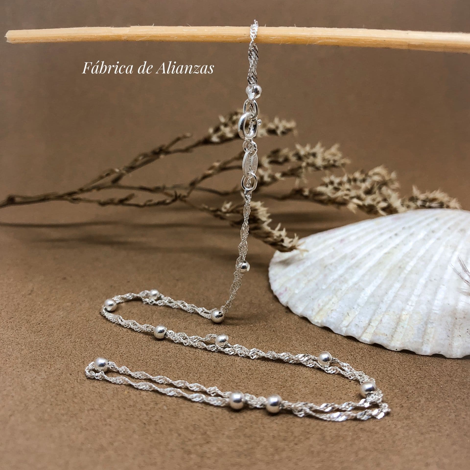 Cadena Singapur 12 Bolitas