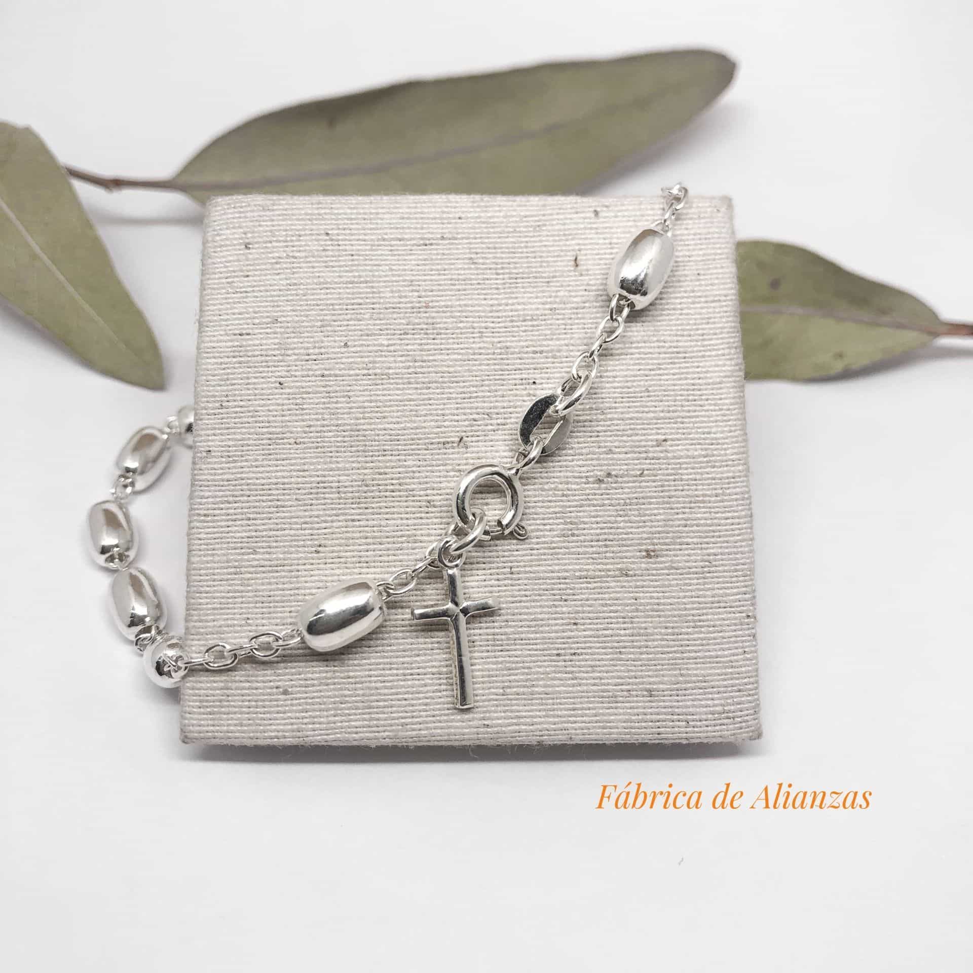 Pulsera Denario Punto Arroz