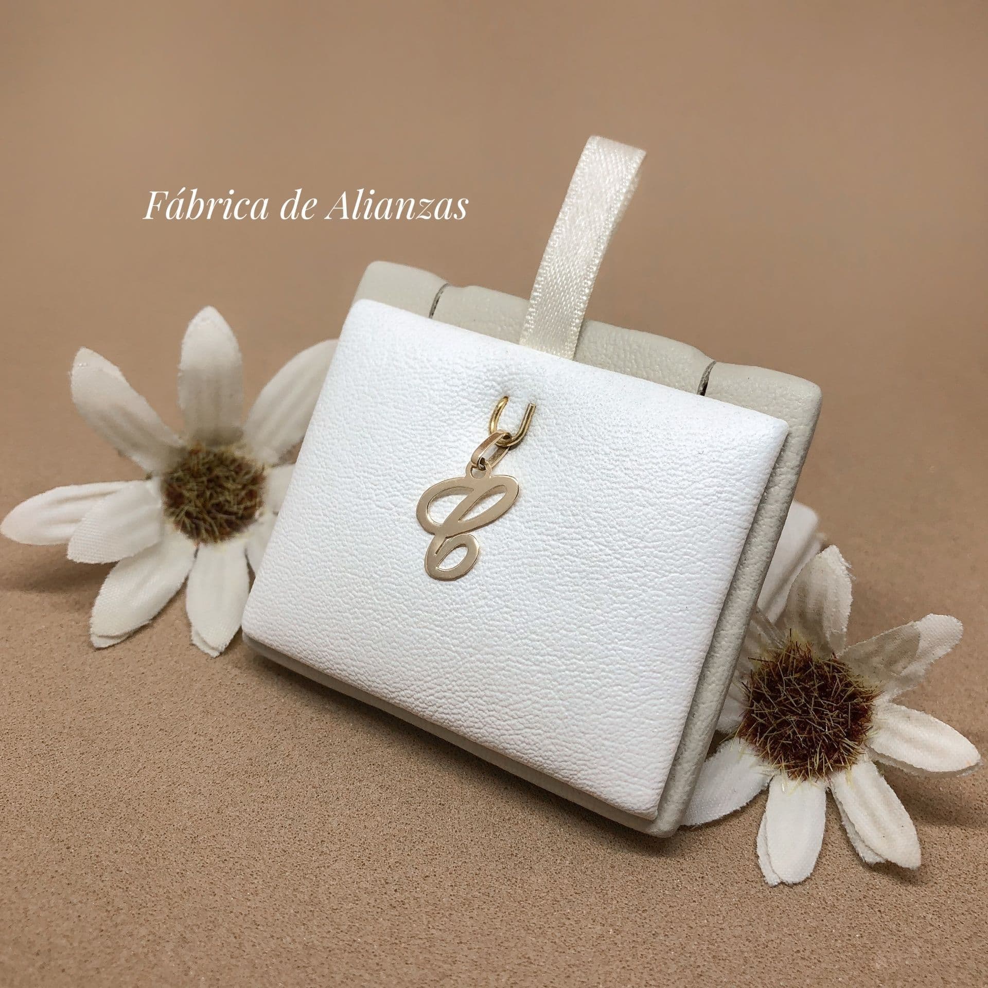 Dije Inicial Cursiva "C"