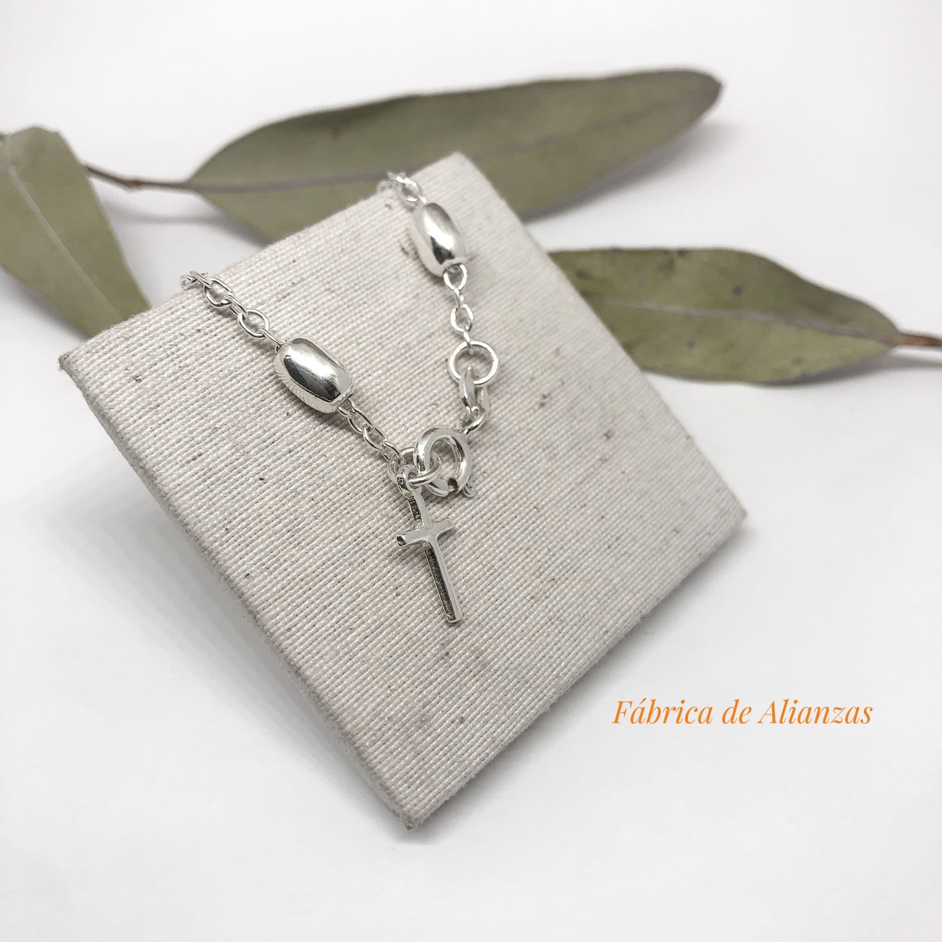 Pulsera Denario Punto Arroz