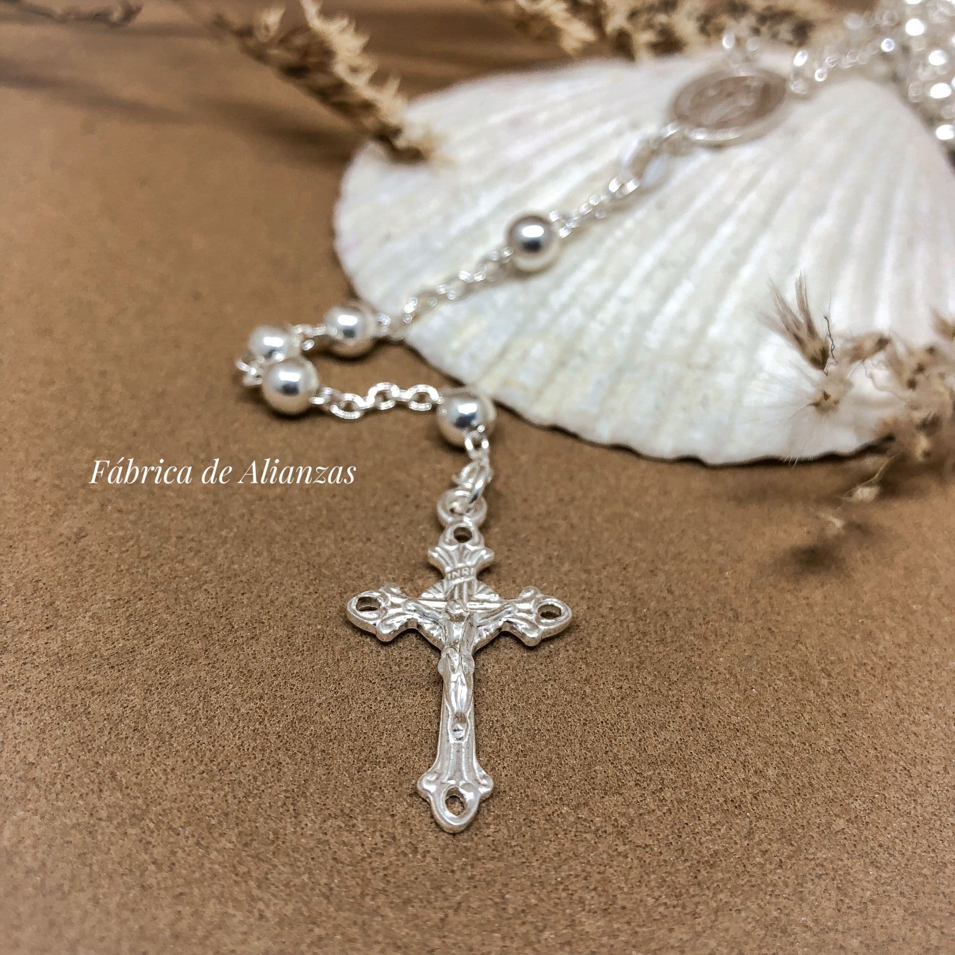 Rosario Forcet con Cuentas Grandes 24,8 Grs